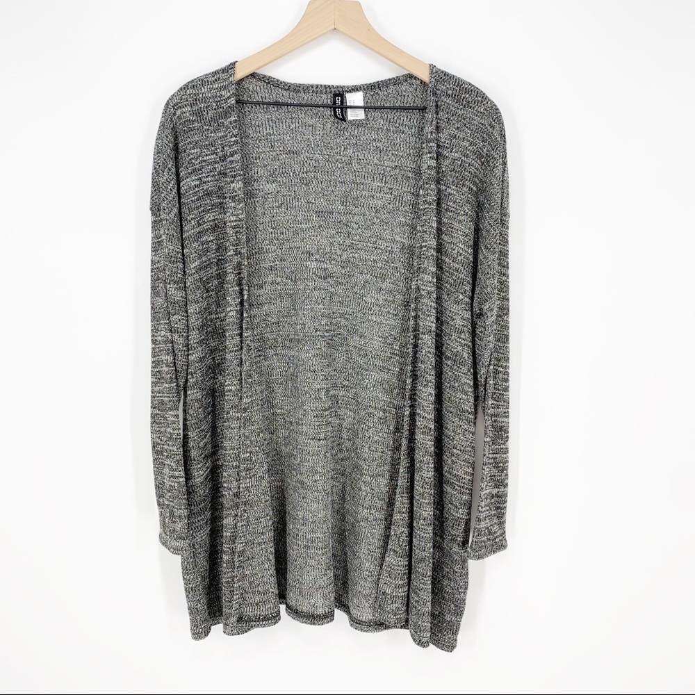 Divided by H&M Open Front Knit Cardigan Size M Worn By Lydia Martin Teen Wolf - Picture 2 of 5
